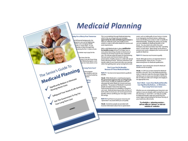 Medicaid Planning is a widely accepted legal practice and a useful tool to help preserve assets for family 
